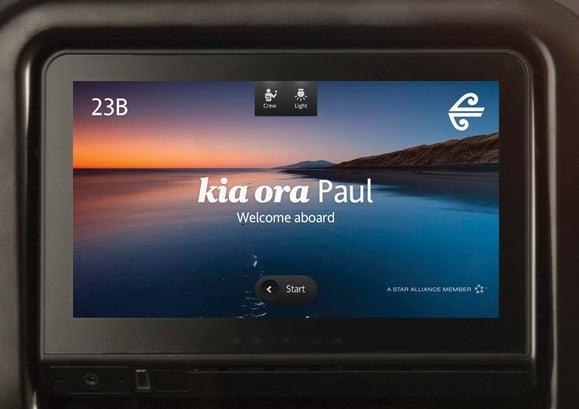 Air New Zealand In Flight Entertainment GUI on Behance