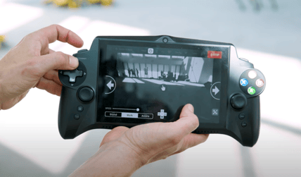 A picture containing person, holding, hand, camera
Description automatically generated